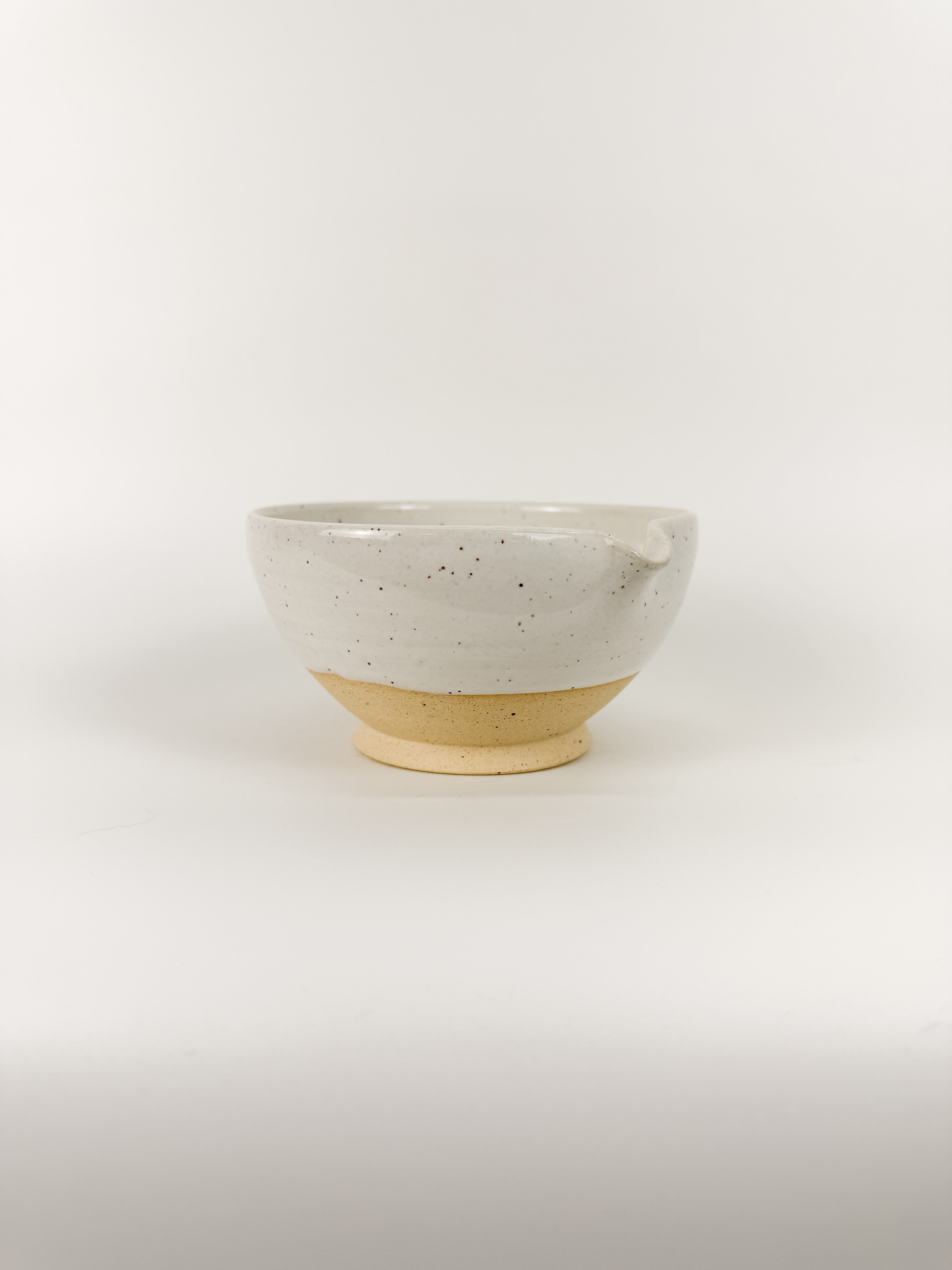 White Matcha Bowl