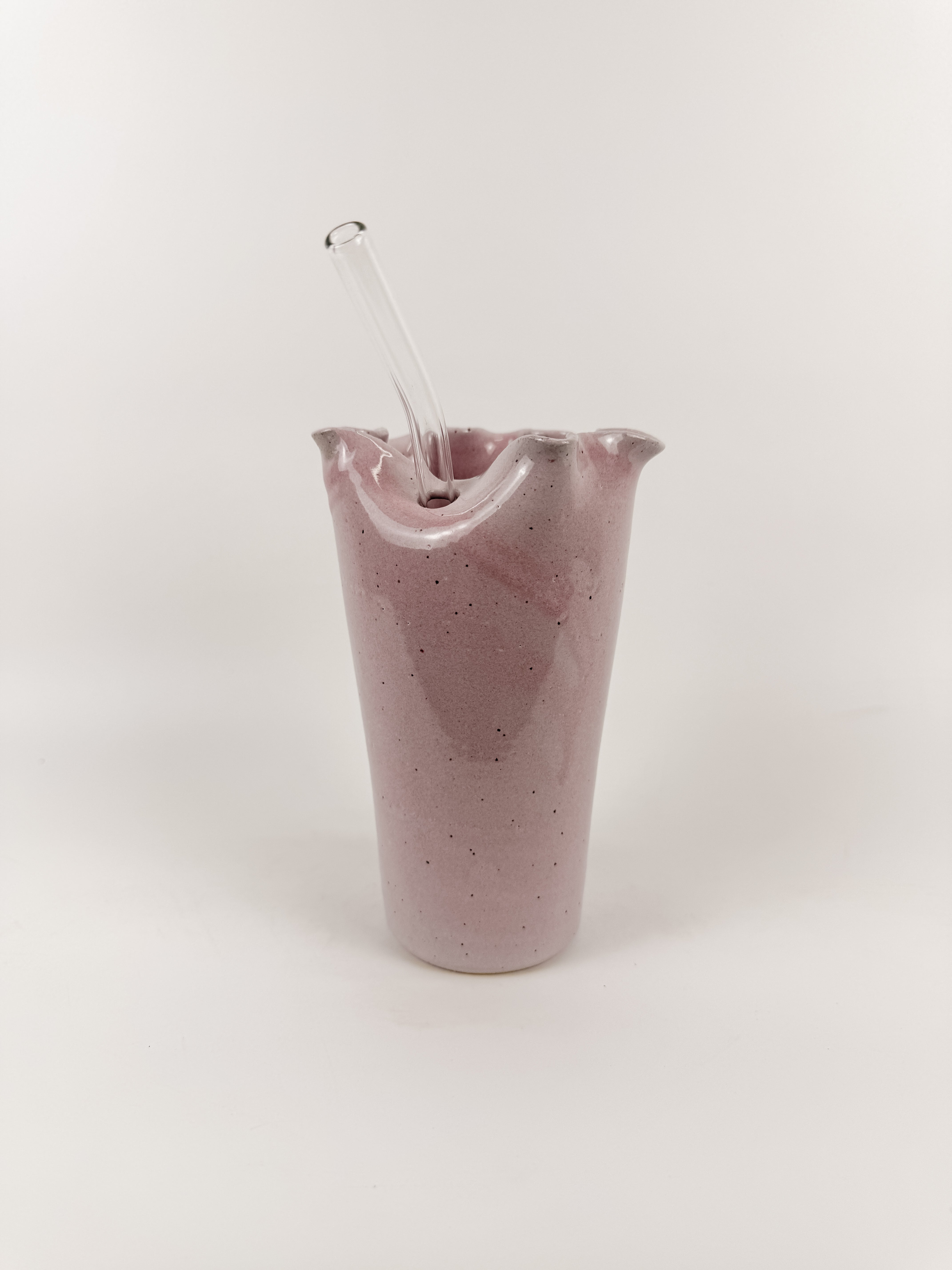 Pink Ruffle Cup