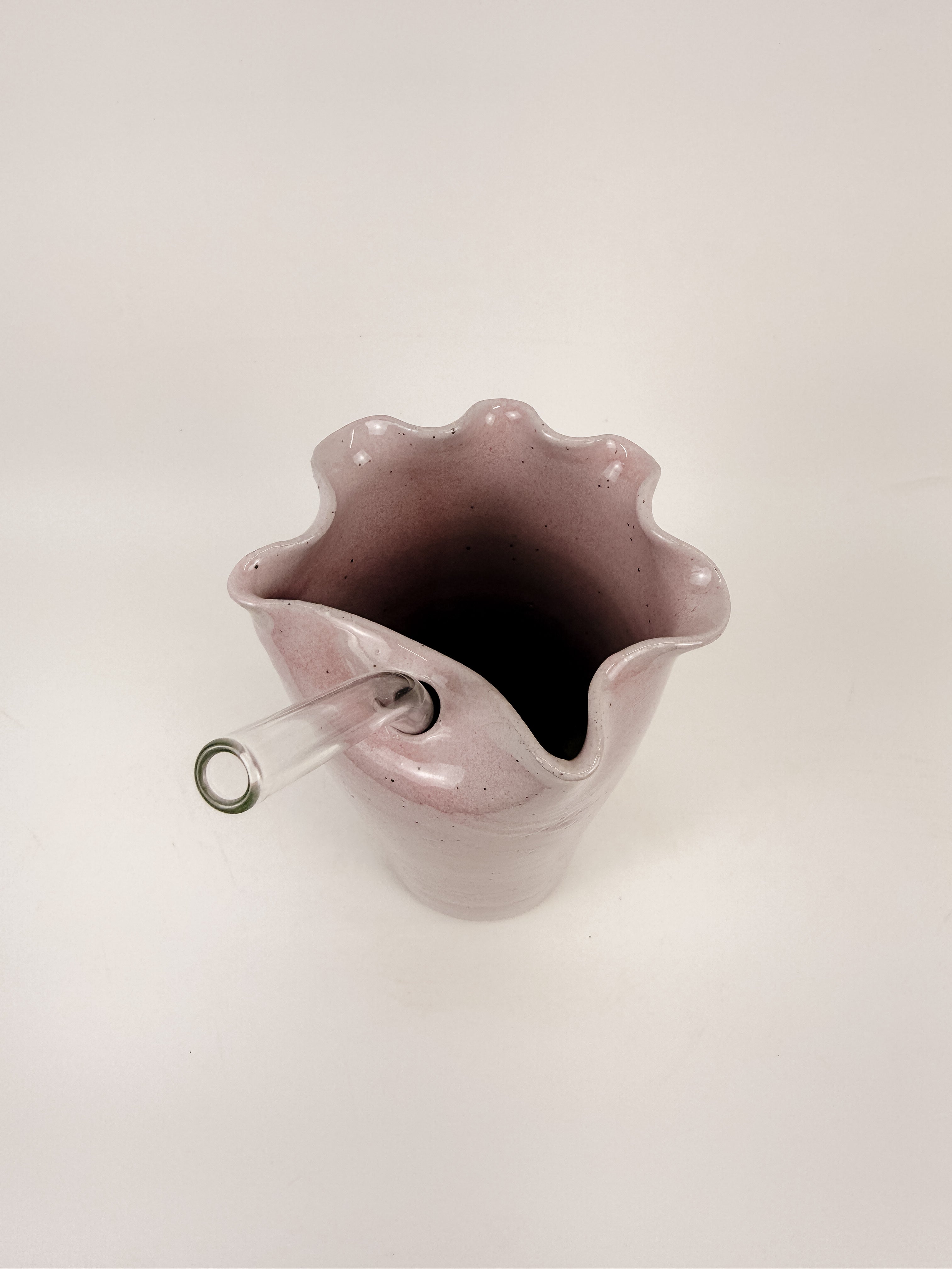 Pink Ruffle Cup