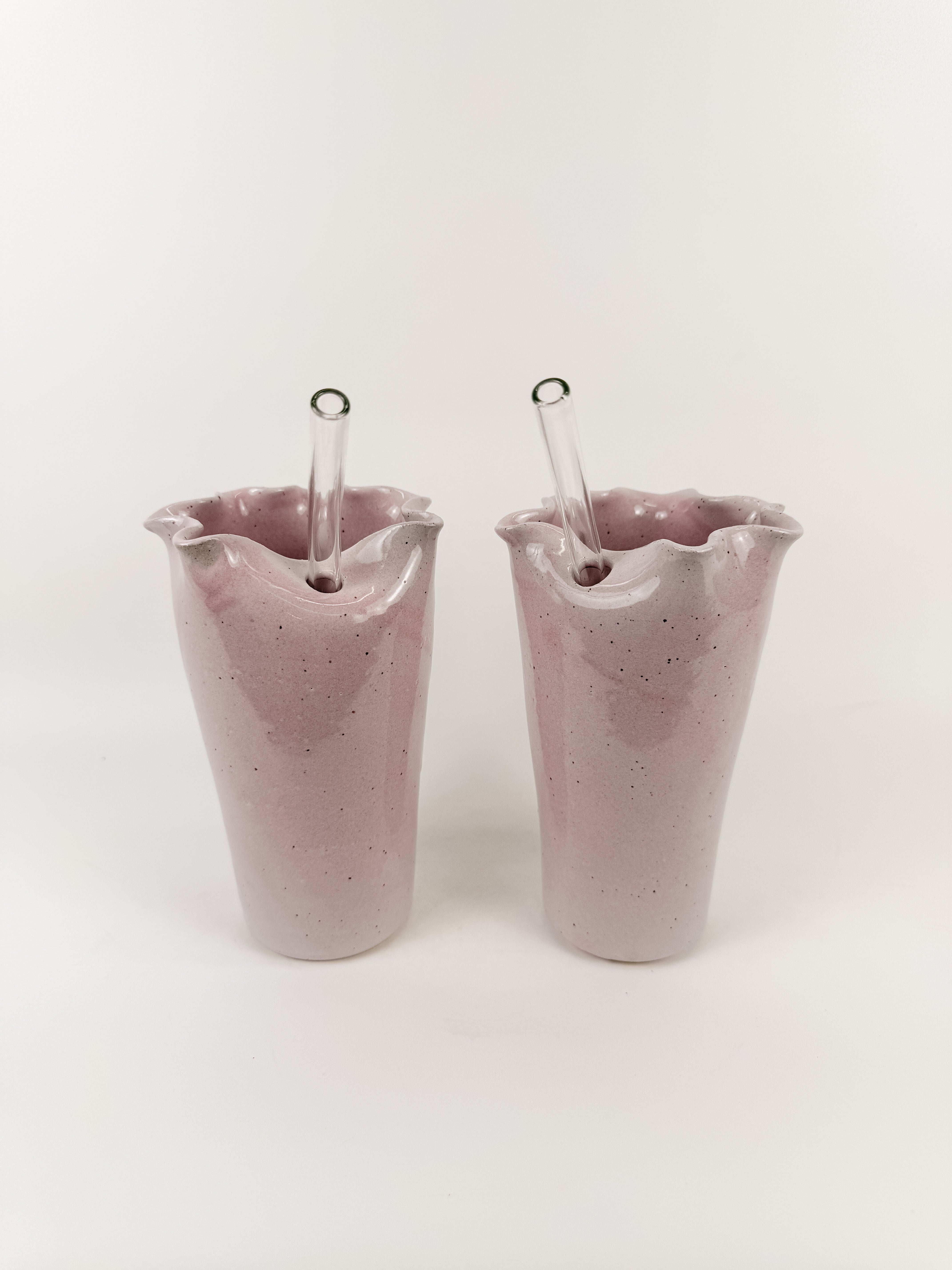 Pink Ruffle Cup