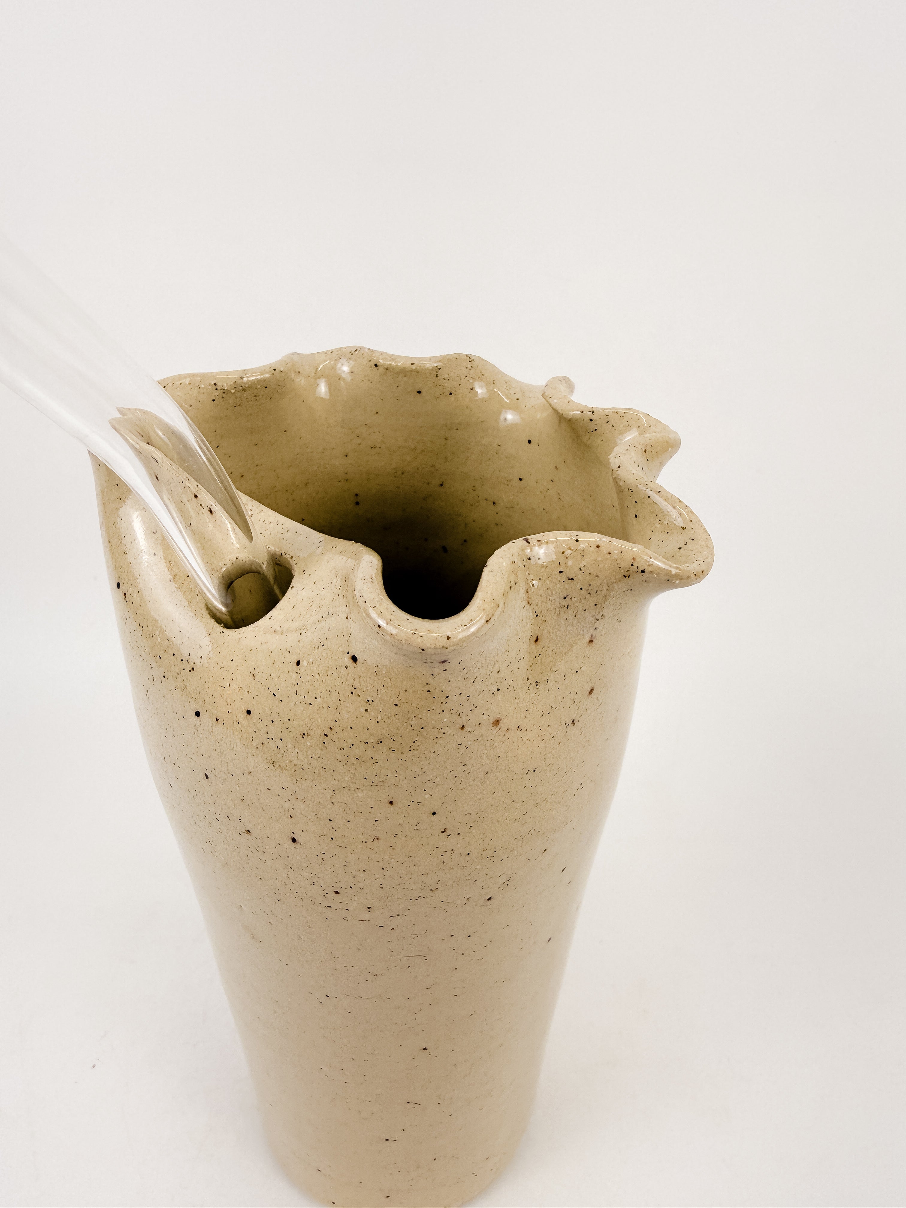 Tan Ruffle Cup