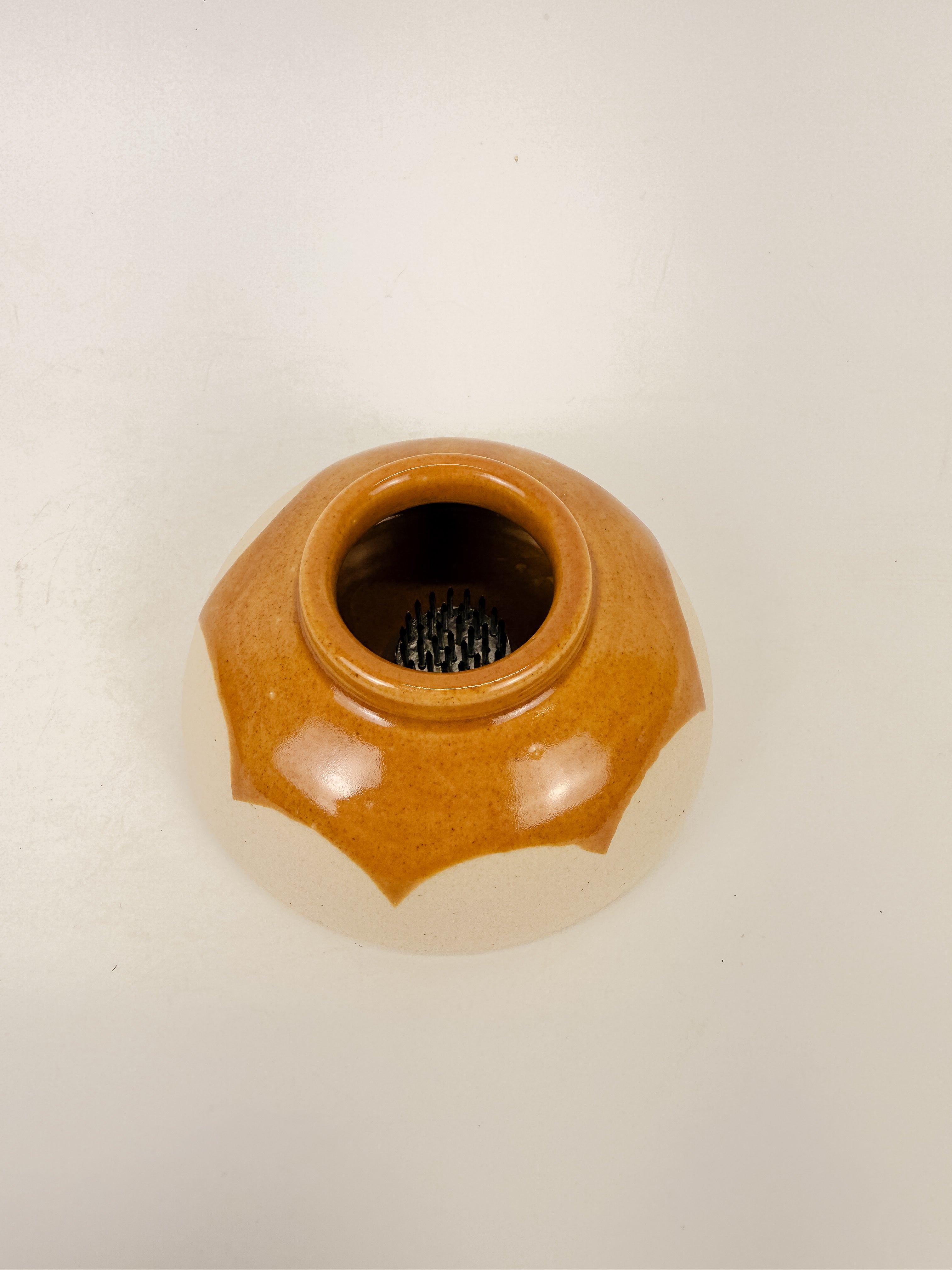 Orange Ikebana Vase