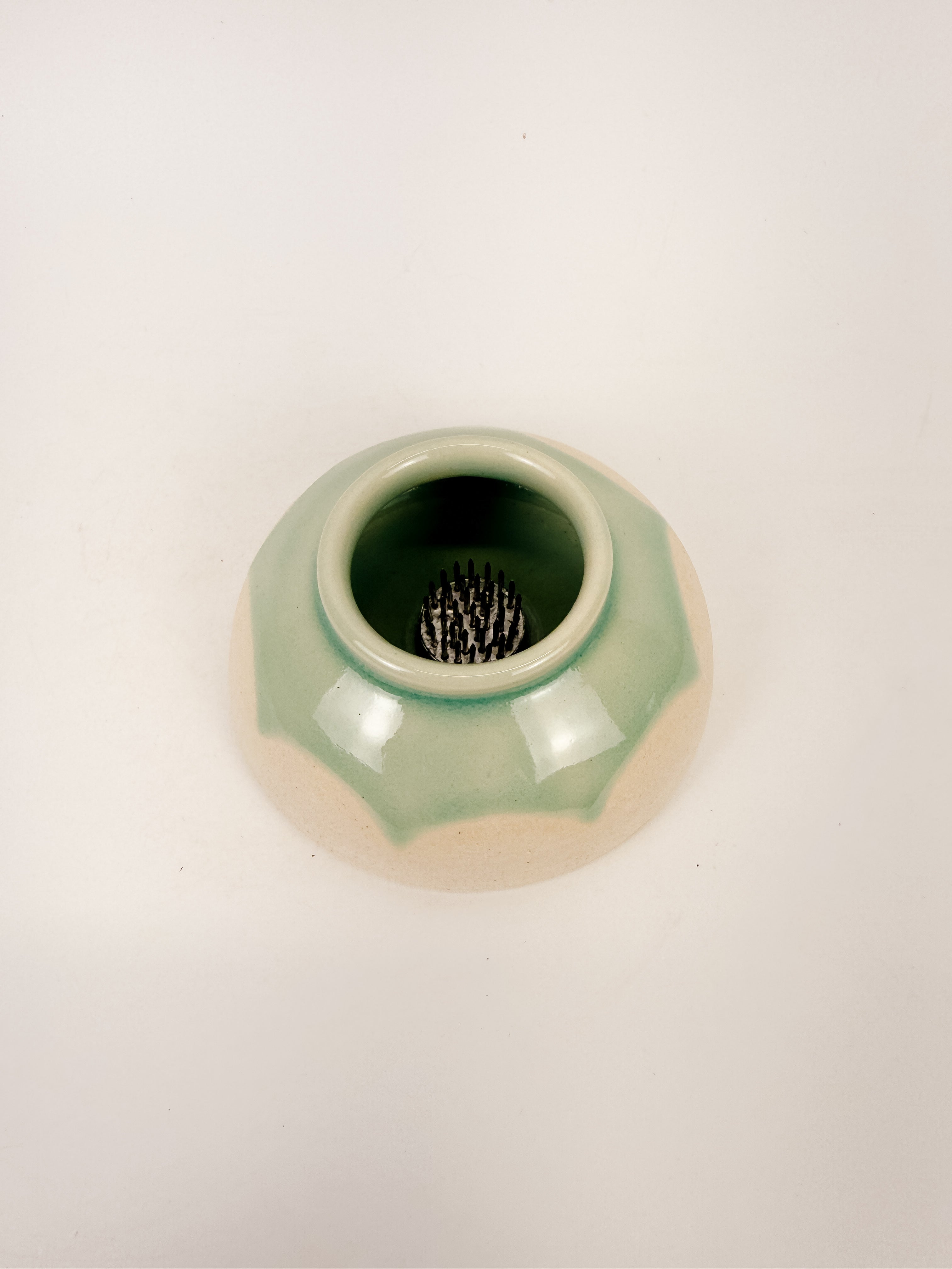 Green Ikebana Vase