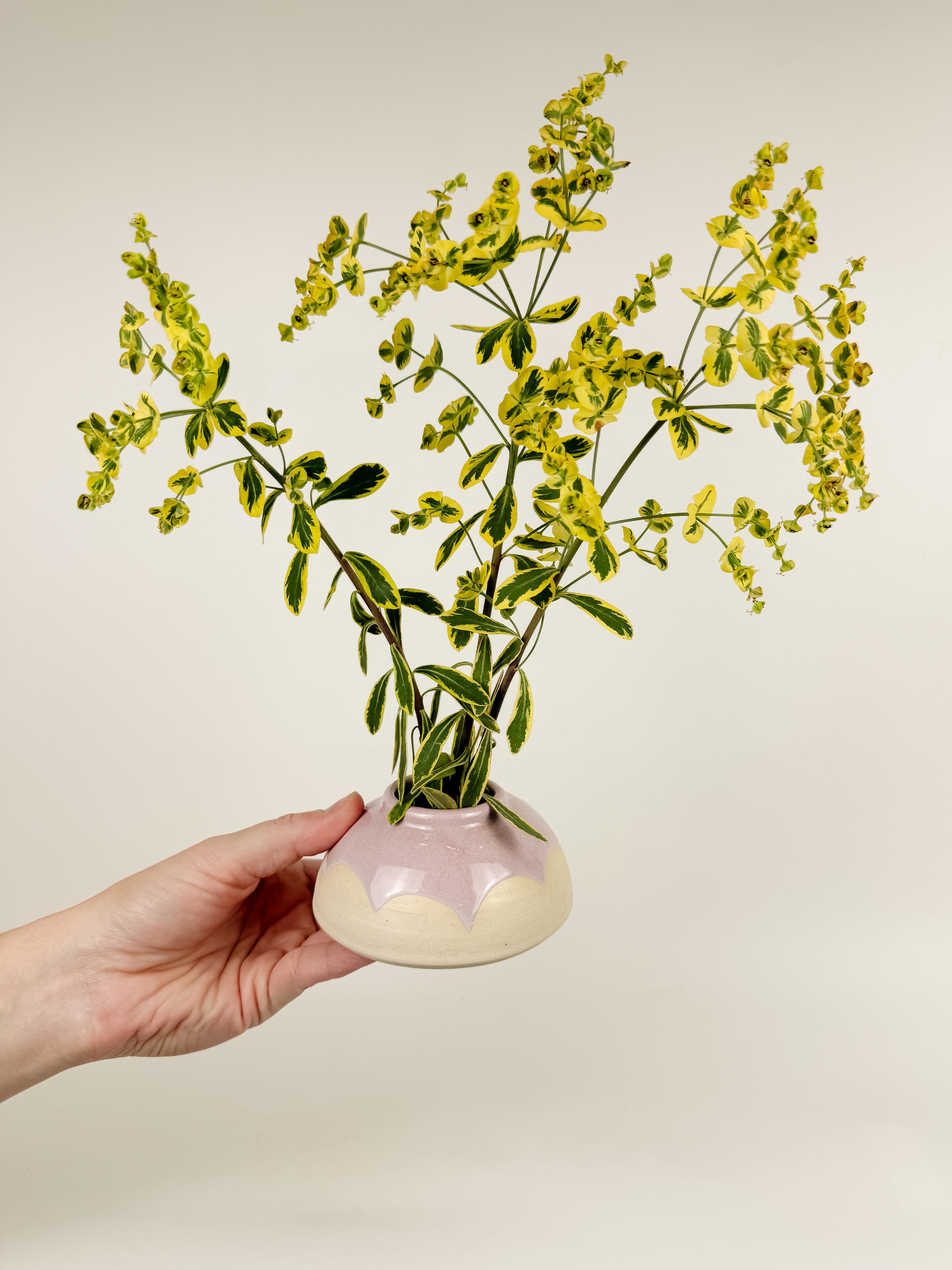 Pink Ikebana Vase