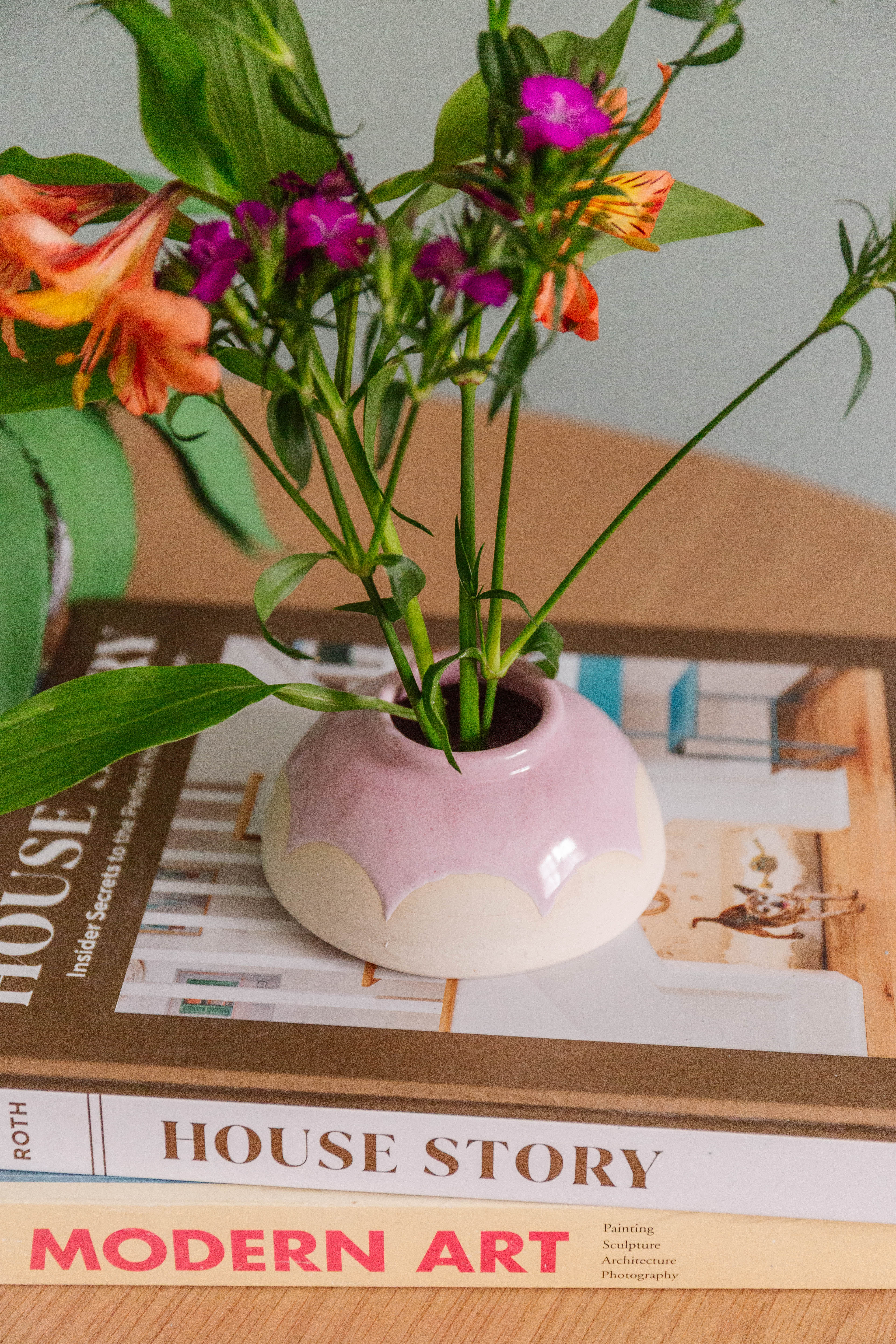 Pink Ikebana Vase